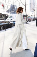 BROOKE SHIELDS Out and About in New York City 01/22/2025