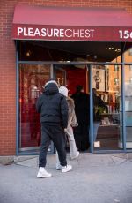 BROOKS NADER and Gleb Savchenko at Adult Shop in West Village 01/13/2025