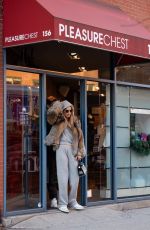 BROOKS NADER and Gleb Savchenko at Adult Shop in West Village 01/13/2025