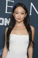 CALLINA LIANG at Presence Premiere in New York 01/16/2025