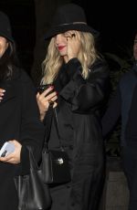 CAMERON DIAZ Out for Dinner at Nobu Restaurant 01/16/2025