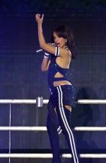CAMILA CABELLO Performs at Night 2 of AT&T Playoff Playlist Live! at State Farm Arena in Atlanta 01/19/2025