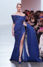 CANDICE SWANEPOEL at Elie Saab Haute Couture S/S 25 Runway Show at Paris Fashion Week 01/29/2025