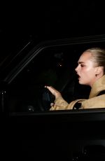 CARA DELEVINGNE Arrives at Vanity Fair & Amazon MGM Studios Party in Los Angeles 01/04/2025