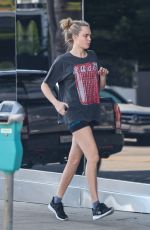 CARA DELEVINGNE in a Vintage Bush Tee Leaves Dogpound Workout in West Hollywood 01/27/2025