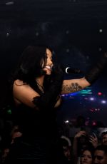 CARDI B Performs at New Year Eve at Club E11even in Miami 12/31/2024