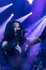 CARDI B Performs at New Year Eve at Club E11even in Miami 12/31/2024