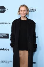CAREY MULLIGAN at The Ballad Of Wallace Island Premiere at Sundance Film Festival 01/25/2025