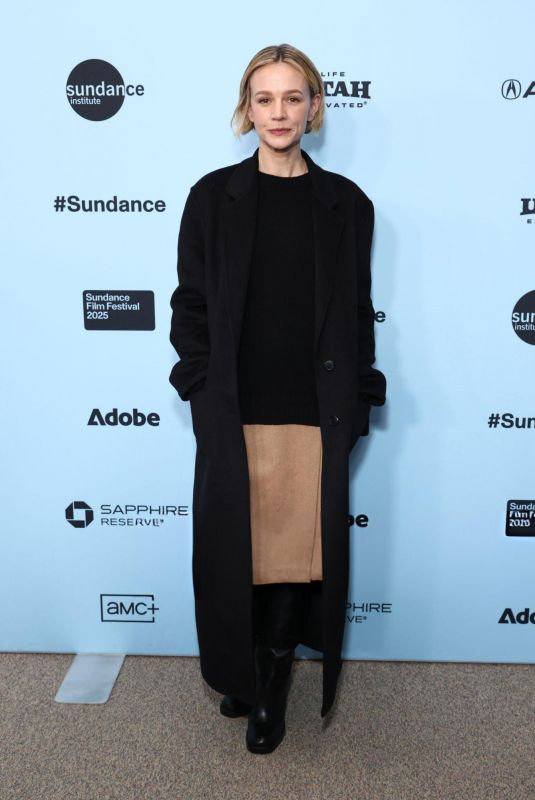 CAREY MULLIGAN at The Ballad Of Wallace Island Premiere at Sundance Film Festival 01/25/2025