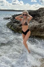 CARLA HOWE in Bikini on Holiday at Gozo Island in Malta 01/05/2025