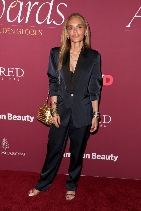 CAROLINE BUADINO at 2025 Golden Globes WWD Style Awards at Four Seasons Hotel Los Angeles 01/03/2025