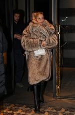 CAROLINE DAUR Arrives at Costes Hotel in Paris 01/21/2025