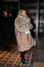 CAROLINE DAUR Arrives at Costes Hotel in Paris 01/21/2025