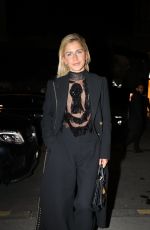 CAROLINE DAUR Arrives at Costes Party in Paris 01/27/2025