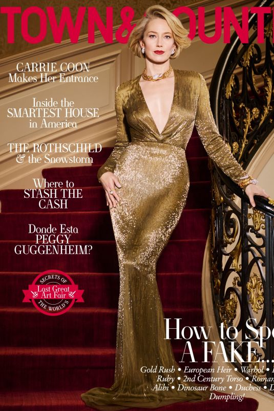 CARRIE COON for Town&Country, February 2025