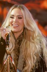 CARRIE UNDERWOOD at Times Square New Year