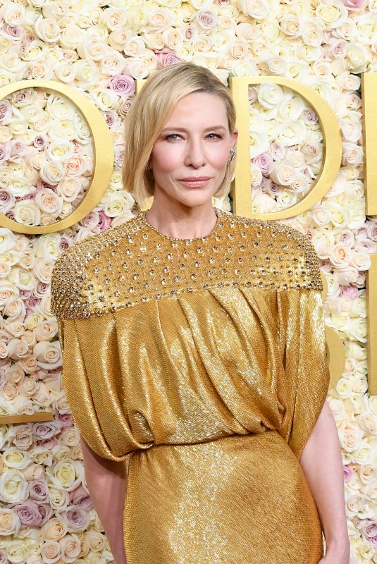 CATE BLANCHETT at 82nd Annual Golden Globes Awards in Beverly Hills 01/05/2025