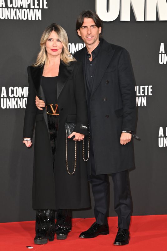 CATERINA BALDINI at A Complete Unknown Premiere in Rome 01/17/2025