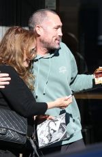CATHERINE BACH Rnjoys Family Lunch at Joan