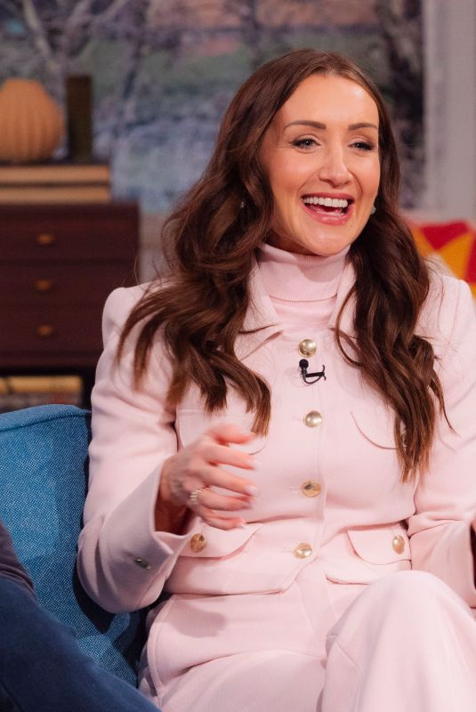CATHERINE TYLDESLEY at This Morning TV Show in London 01/20/2025