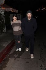 CAYLEE COWAN Leaves Chateau Marmont in West Hollywood 01/18/2025