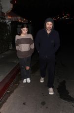 CAYLEE COWAN Leaves Chateau Marmont in West Hollywood 01/18/2025
