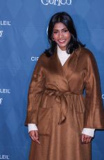CHARITHRA CHANDRAN at Cirque du Soleil Corteo Premiere in London 01/15/2025