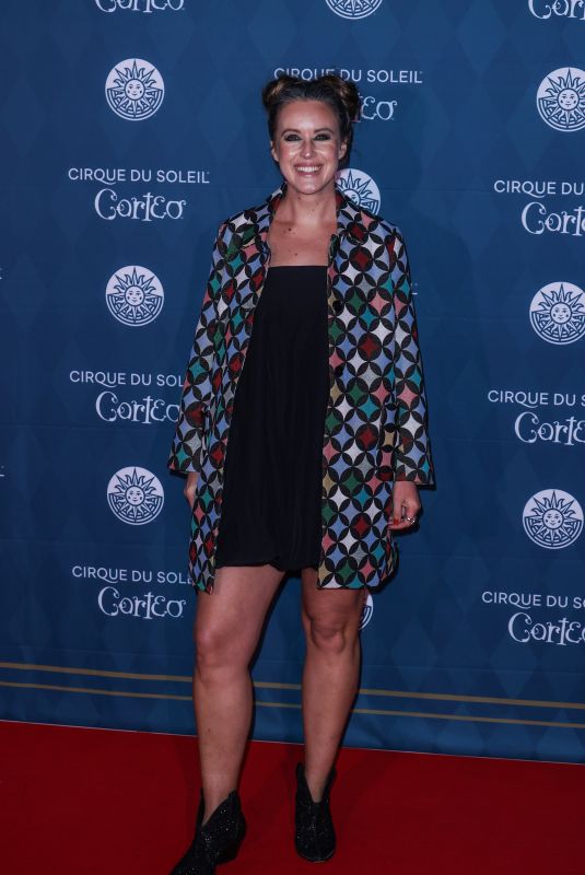 CHARLIE WEBSTER at Cirque du Soleil Corteo Premiere in London 01/15/2025