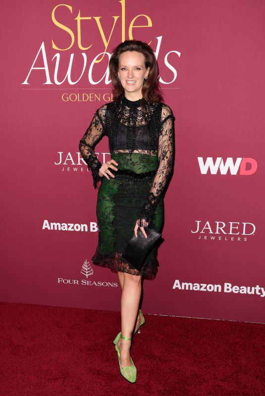 CHARLOTTE CARROLL at 2025 Golden Globes WWD Style Awards at Four Seasons Hotel Los Angeles 01/03/2025