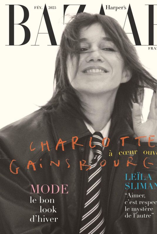CHARLOTTE GAINSBOURG for Harper