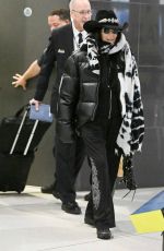 CHER Arrives at JFK Airport in New York City 01/24/2025