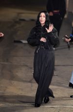 CHER Leaves Jimmy Kimmel Live! in Hollywood 01/07/2025