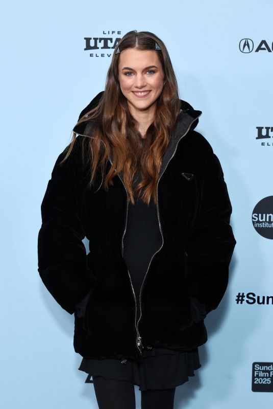 CHLOE EAST at Atropia Premiere at Sundance Film Festival in Park City 01/25/2025