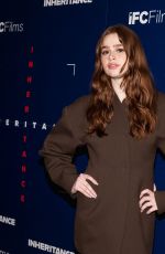 CHLOE MELTON at Inheritance Cinema Society Screening in New York 01/16/2025