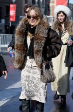 CHLOE SEVIGNY Out at Sundance Film Festival in Park City 01/26/2025