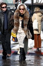 CHLOE SEVIGNY Out at Sundance Film Festival in Park City 01/26/2025