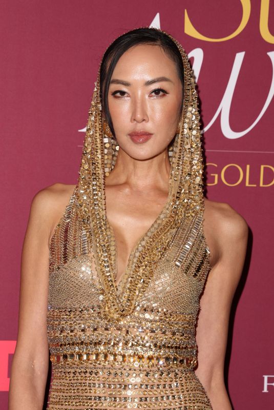 CHRISELLE LIM at 2025 Golden Globes WWD Style Awards at Four Seasons Hotel Los Angeles 01/03/2025