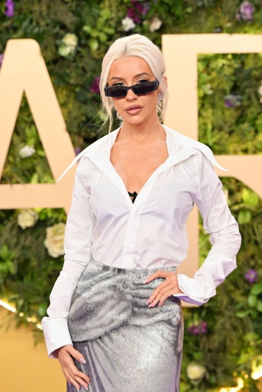 CHRISTINA AGUILERA at 2025 Joy Awards in Riyadh, Saudi Arabia 01/18/2025