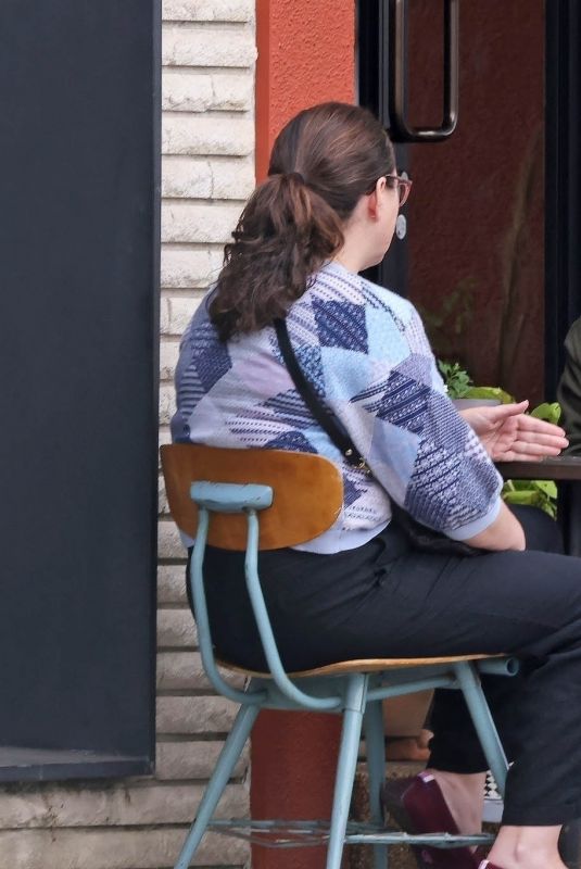 CHRISTINA RICCI at a Coffee Shop with a Friend 01/30/2025