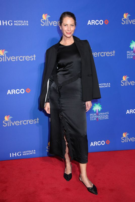 CHRISTY TURLINGTON at 36th Annual Palm Springs International Film Festival Awards 01/03/2025