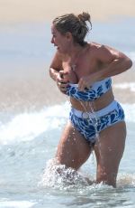 CLAIRE SWEENEY in Bikini at a Beach in Barbados 12/30/2024
