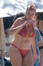 CLAIRE SWEENEY in Bikini on the Beach in Barbados 01/02/2025