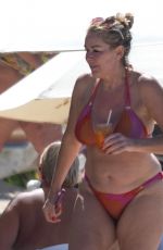 CLAIRE SWEENEY in Bikini on the Beach in Barbados 01/02/2025