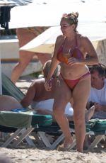 CLAIRE SWEENEY in Bikini on the Beach in Barbados 01/02/2025