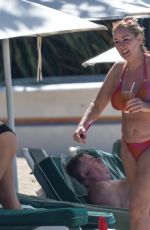 CLAIRE SWEENEY in Bikini on the Beach in Barbados 01/02/2025