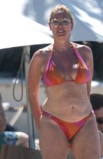 CLAIRE SWEENEY in Bikini on the Beach in Barbados 01/02/2025
