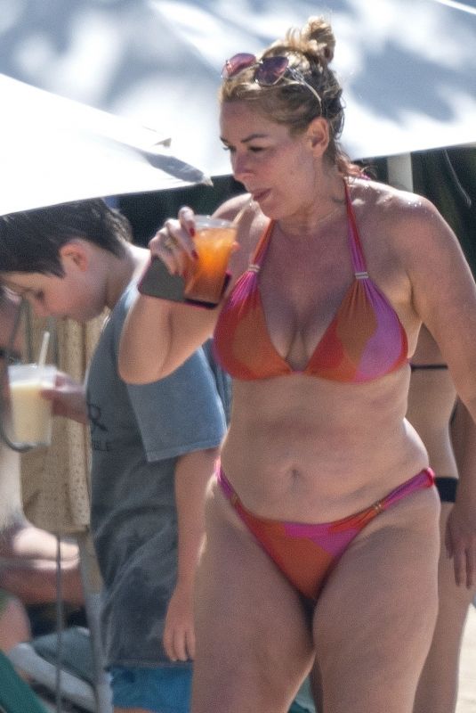 CLAIRE SWEENEY in Bikini on the Beach in Barbados 01/02/2025