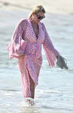 CLAIRE SWEENEY in Swimsuit Snorkelling on Holiday in Barbados 01/06/2025
