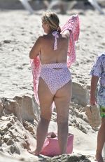 CLAIRE SWEENEY in Swimsuit Snorkelling on Holiday in Barbados 01/06/2025