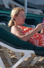CLAIRE SWEENEY Takes a Break in Winter Sunshine at a Beaches of Barbados 12/31/2024